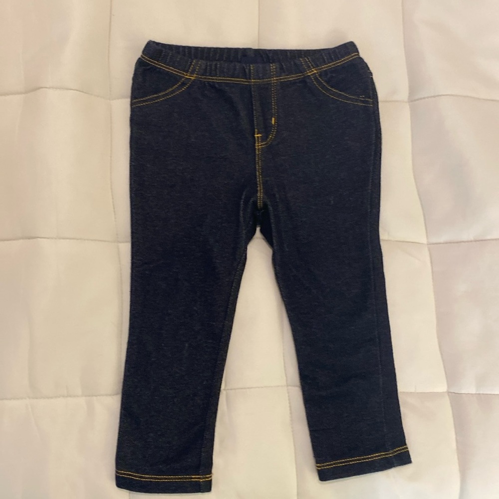 Gap 18-24 month “Jean” looking cotton leggings